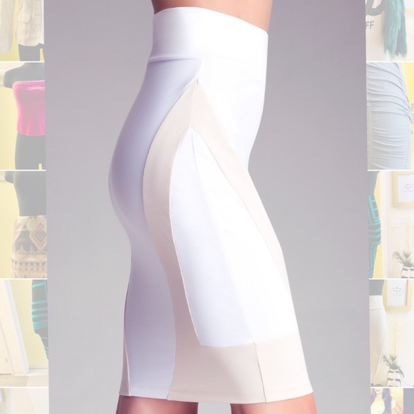 Bebe fitted knit skirt - Picture 1 of 3